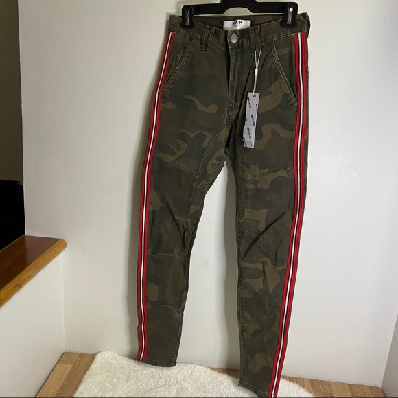NXP Nena and Pasadena Striped Military Camo Pants - Picture 3 of 12